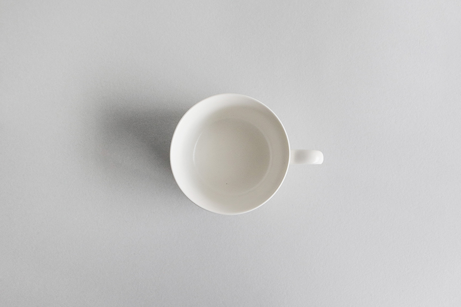 yumiko iihoshi porcelain - ReIRABO series 杯M / 恬靜白