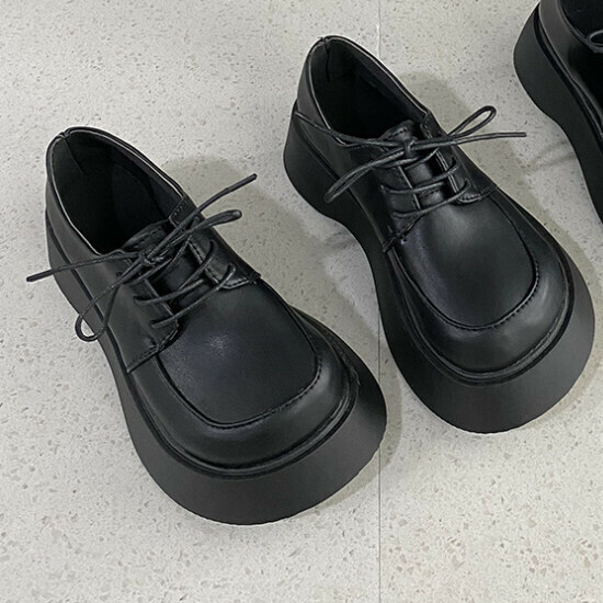 熱賣四季小皮鞋【啞黑色】【35-39碼】（下單後請聯絡客服確認發貨尺碼）