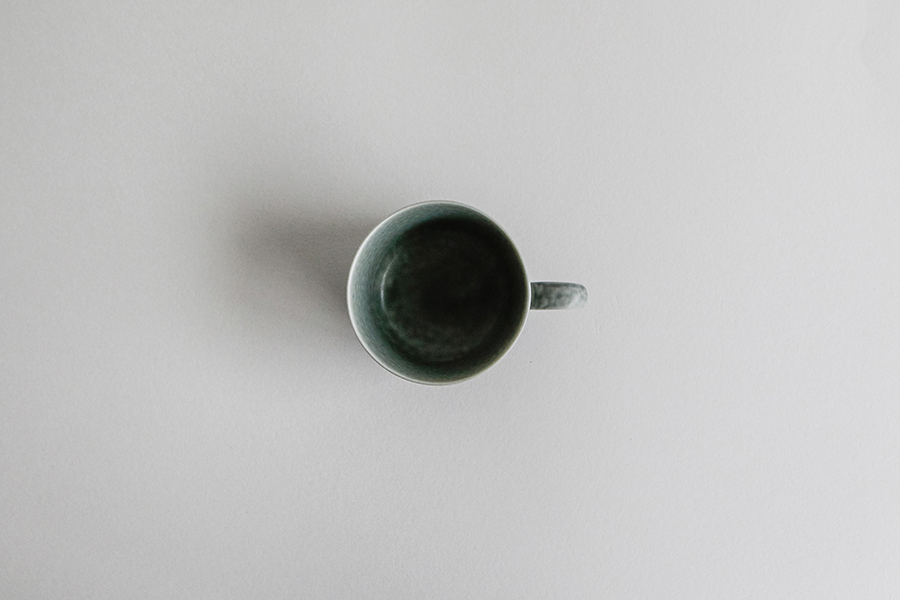 yumiko iihoshi porcelain - RelRABO series 杯S / 冬夜灰