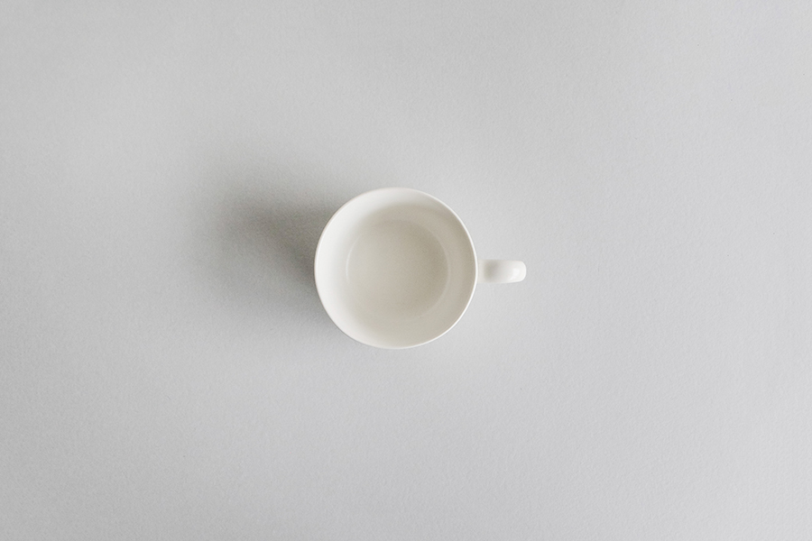 yumiko iihoshi porcelain - RelRABO series 杯S / 恬靜白