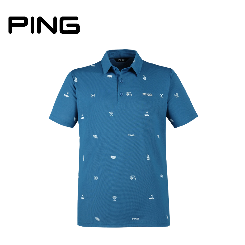 PING 美國 網眼吸濕排汗抗UV POLO衫 男款 (3色) 吸濕/排汗 10PIP24191
