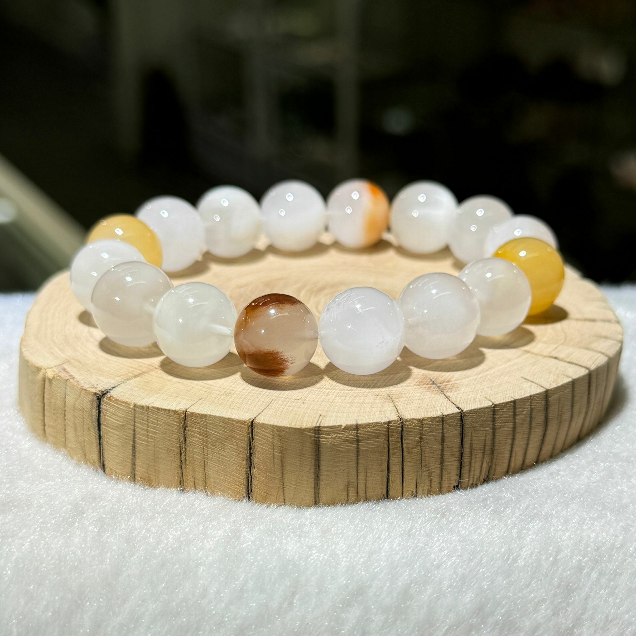 大m💫彩兔毛手串 13 mm +/-