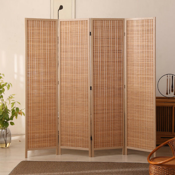Popular wood furniture (4 pieces in total) Office screen, entrance partition, living room screen [Pattern 4] 4 pieces in total, 180x45cmx4 pieces