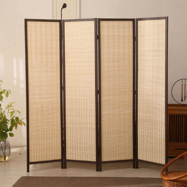 Popular wood furniture (4 pieces in total) Office screen, entrance partition, living room screen [Pattern 5] 4 pieces in total, 180x45cmx4 pieces