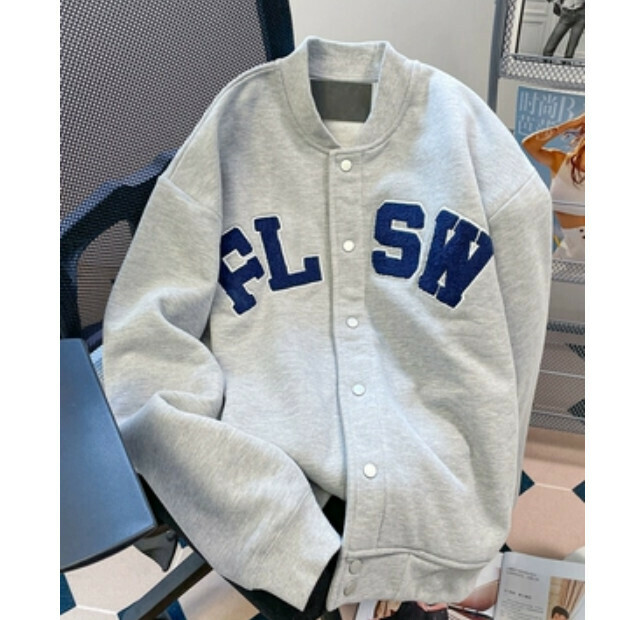 Hot selling jacket tops [grey] sizes [M - 2XL] [please contact customer service to confirm the delivery size after placing the order]