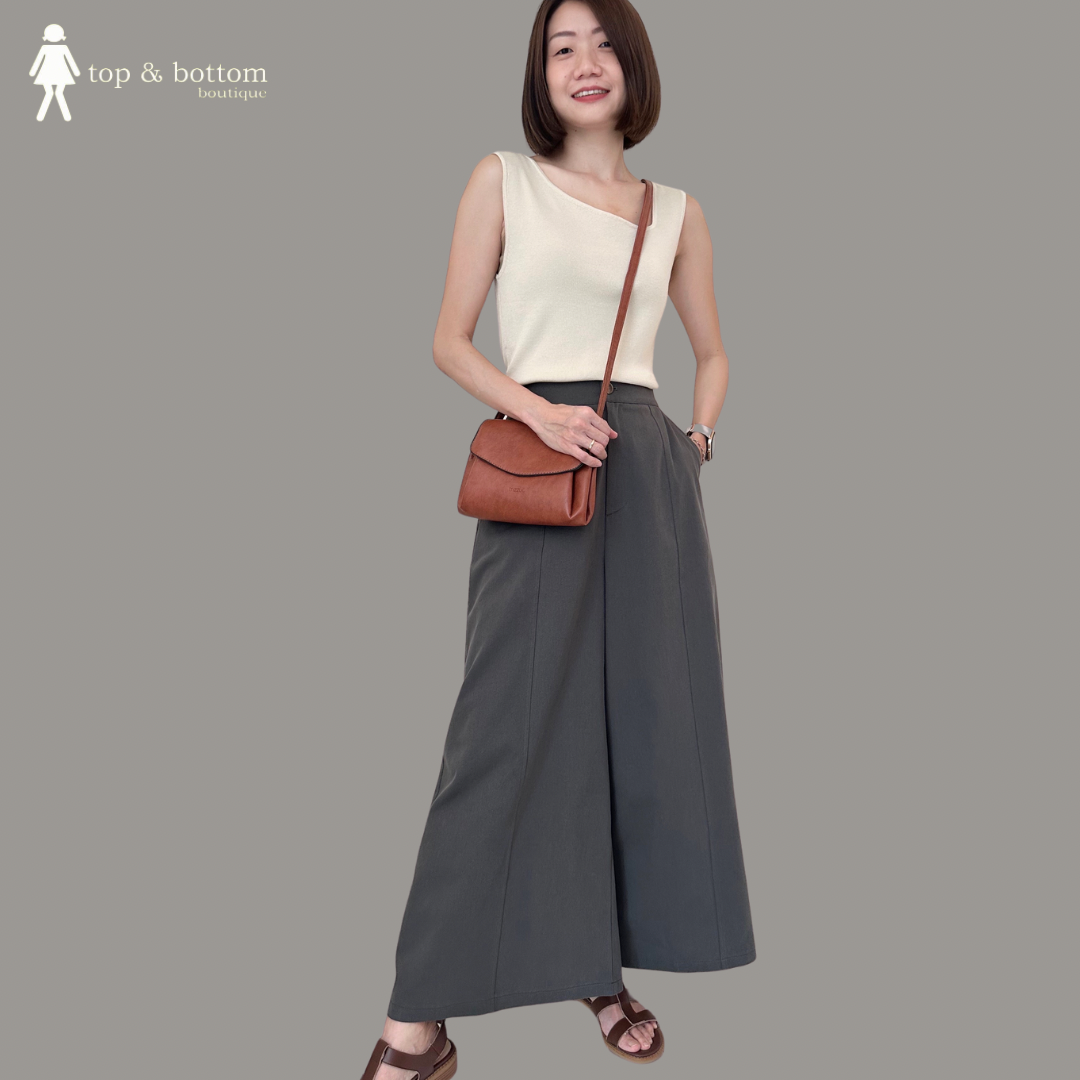 STRAP INNER KNIT TOP