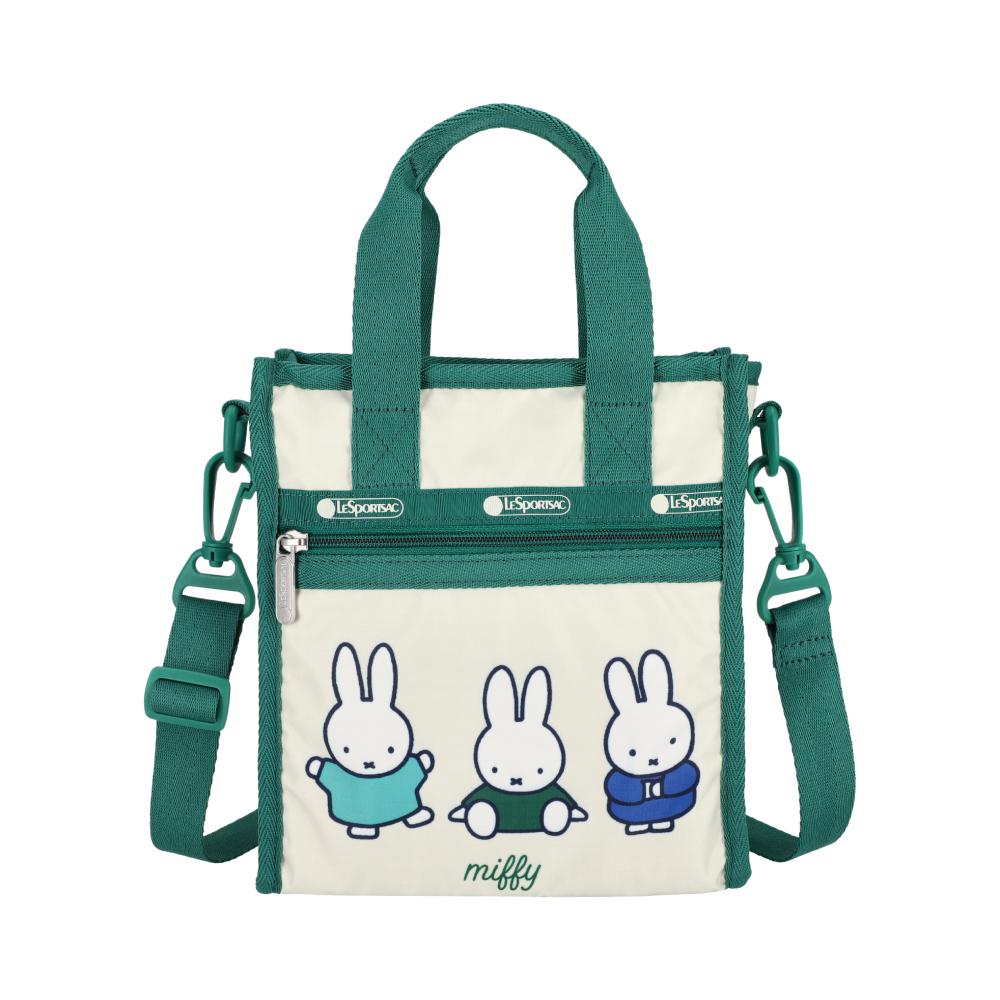 LeSportsac - MINI N/S TOTE 迷你方型托特包 - MIFFY變裝秀