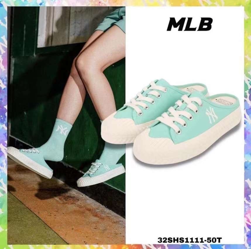 【韓國預購】MLB F052992 半拖鞋