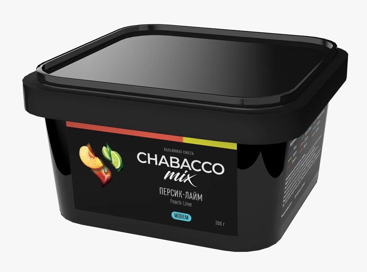Chabacco Mix Peach lime 200g
