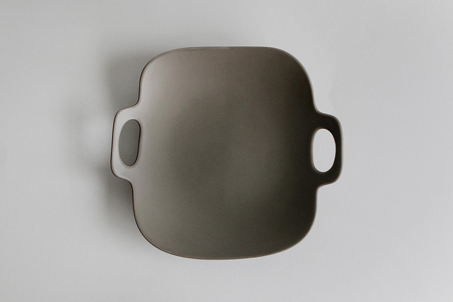 yumiko iihoshi porcelain - bon voyage系列盤L / 綠