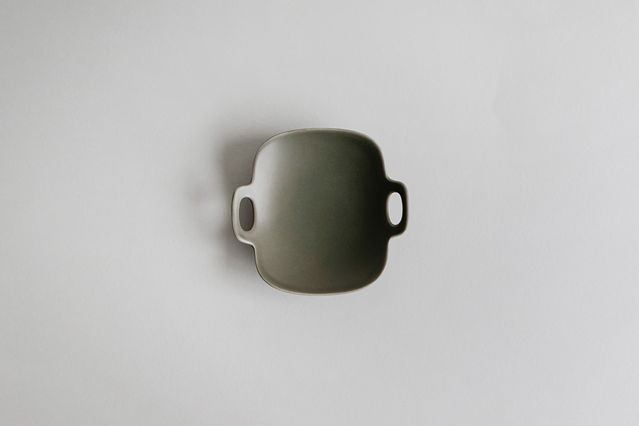 yumiko iihoshi porcelain - bon voyage系列盤S / 綠