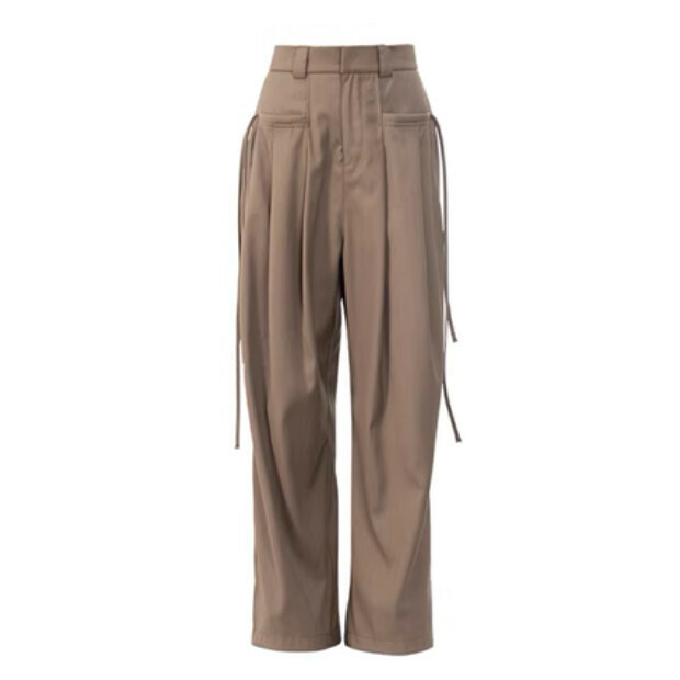 Hot selling wide-leg pants [Brown wide-leg pants] Sizes [S-XL] [Please contact customer service to confirm the delivery size after placing the order]