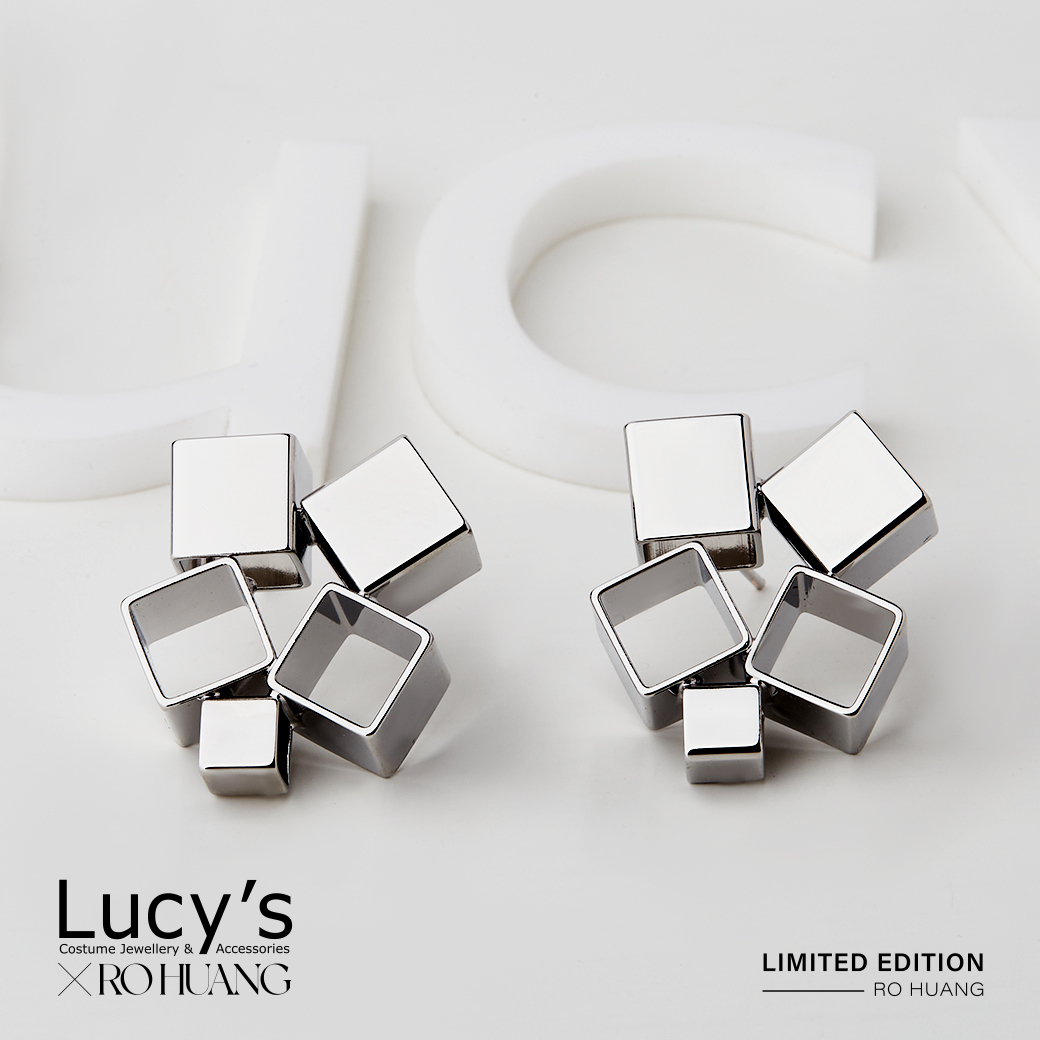 Lucy's X RO HUANG．耳環 (二色) (116609/116610)