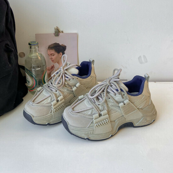 Hot selling versatile mesh sneakers [blue] [size 35-40] (please contact customer service to confirm the delivery size after placing the order)