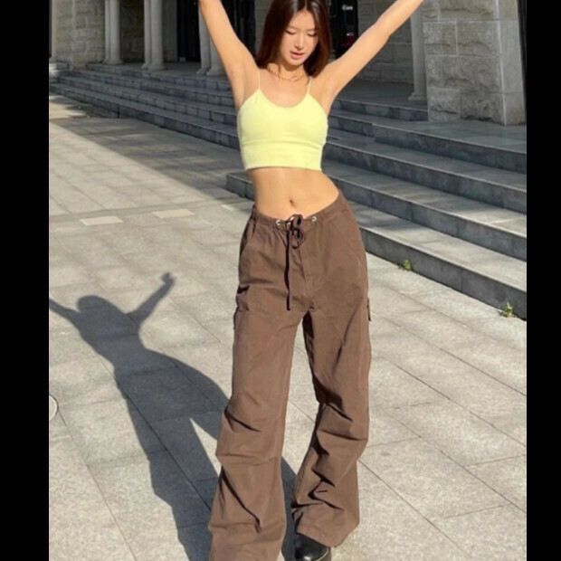 Hot Selling Overalls [Brown] Sizes [S-XL] [Please contact customer service to confirm the delivery size after placing the order]