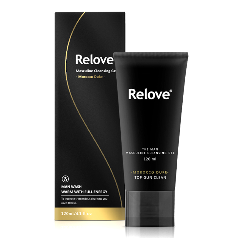 Relove - 男性私密清潔凝露（溫感 / 摩洛哥公爵）