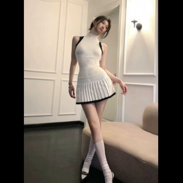 Hot Selling Two-piece Set [Top + Skirt Set] Sizes [S-XL] [Please contact customer service to confirm the delivery size after placing the order]
