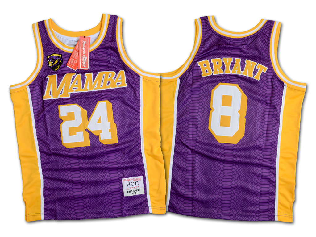 Headgear Classics Kobe Bryant 翻玩籃球衣 紫色