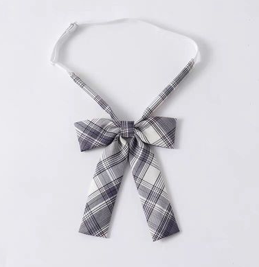 Japanese check clothes accessories ribbon collar flower (gentle i knife) (one size)