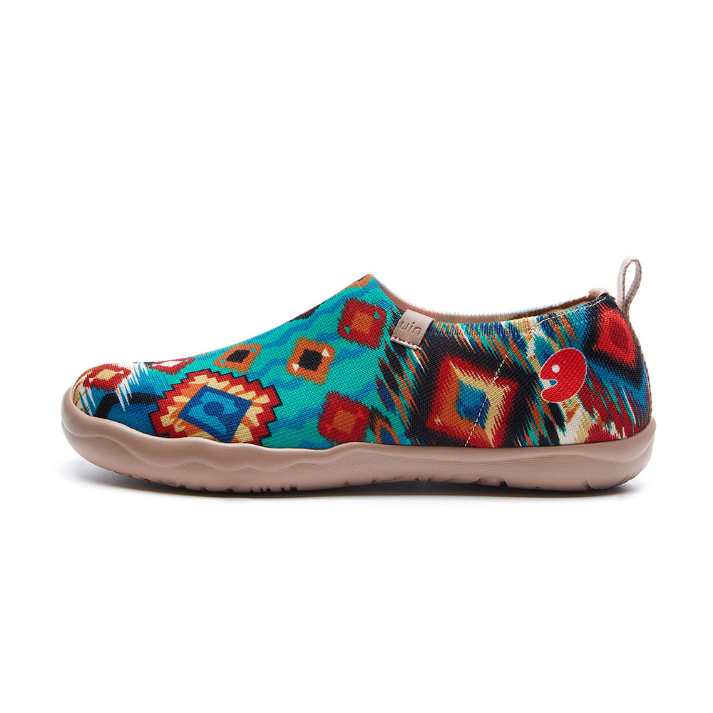 【 Uin 】西班牙原創設計 | 日落光影 女鞋 彩繪鞋 休閒鞋 懶人鞋