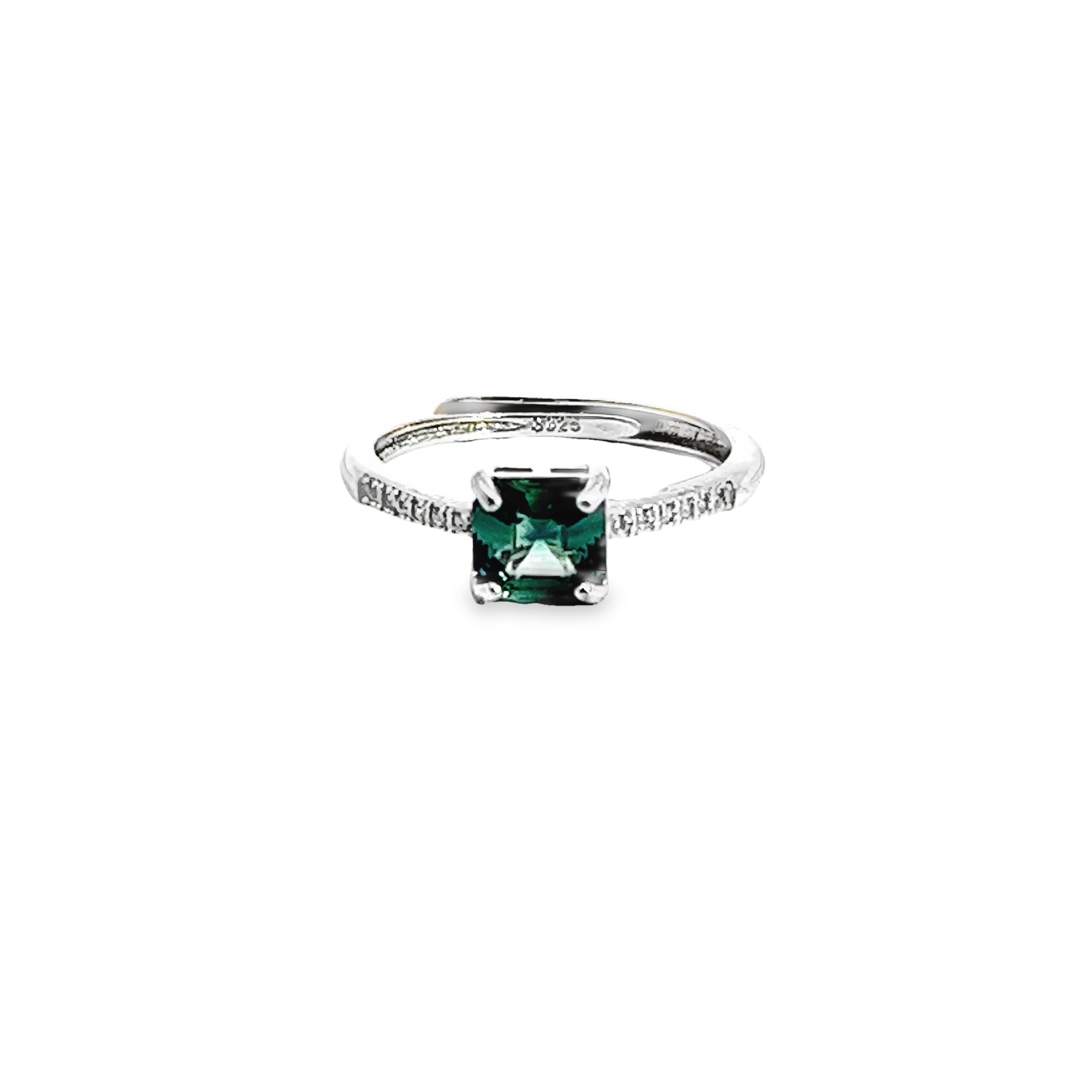 T217人造祖母綠戒指