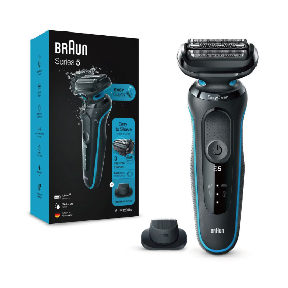 Braun 百靈 Series 5 51-M1200s-V 乾濕兩用電鬚刨 平行進口