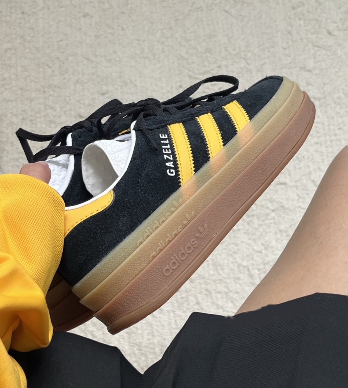 預購 adidas Gazelle Bold Black Bold Gold