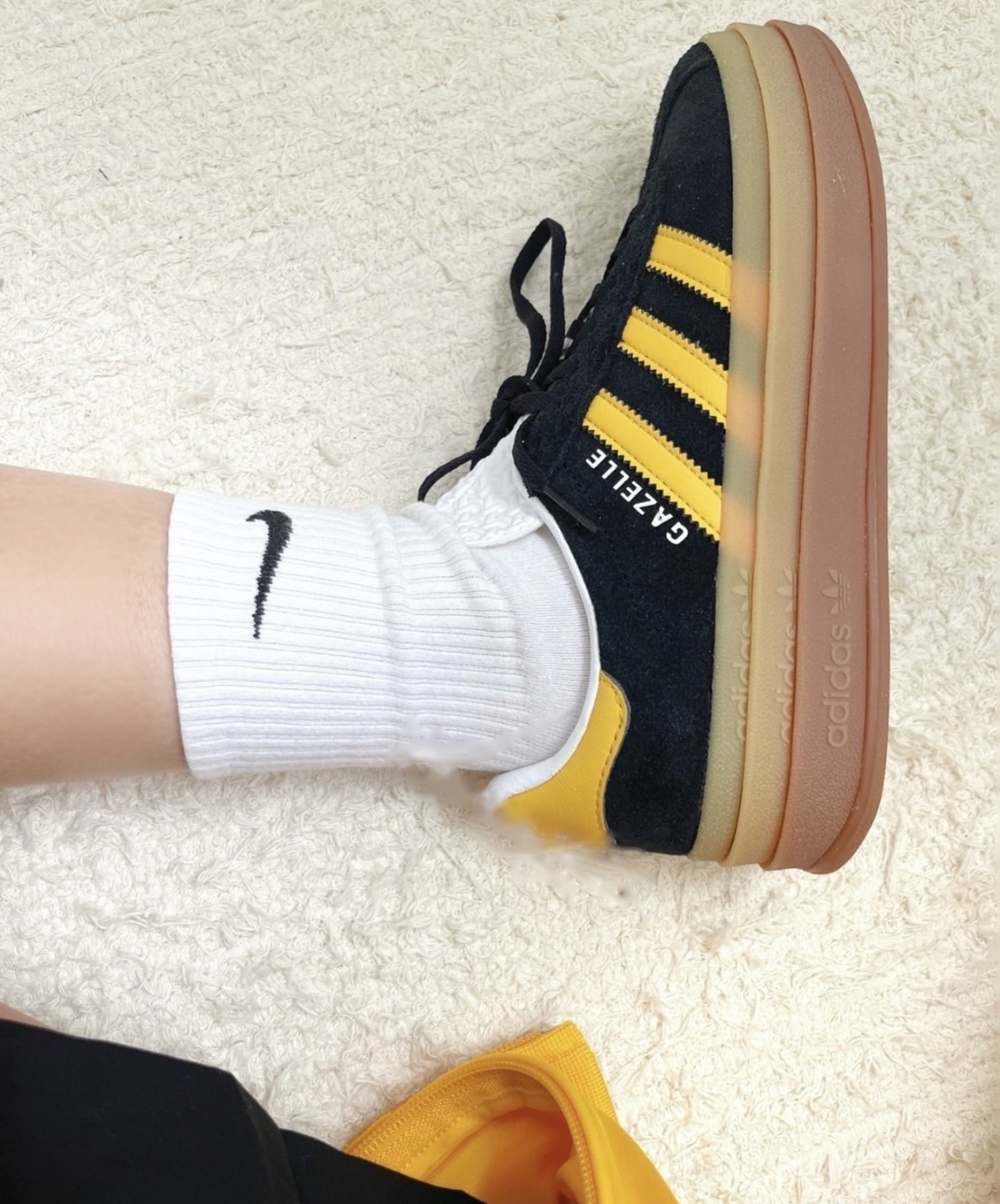預購 adidas Gazelle Bold Black Bold Gold