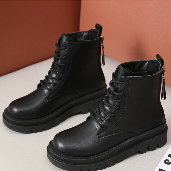 熱賣厚底百搭短靴【黑色】【36-40碼】（下單後請聯絡客服確認發貨尺碼）