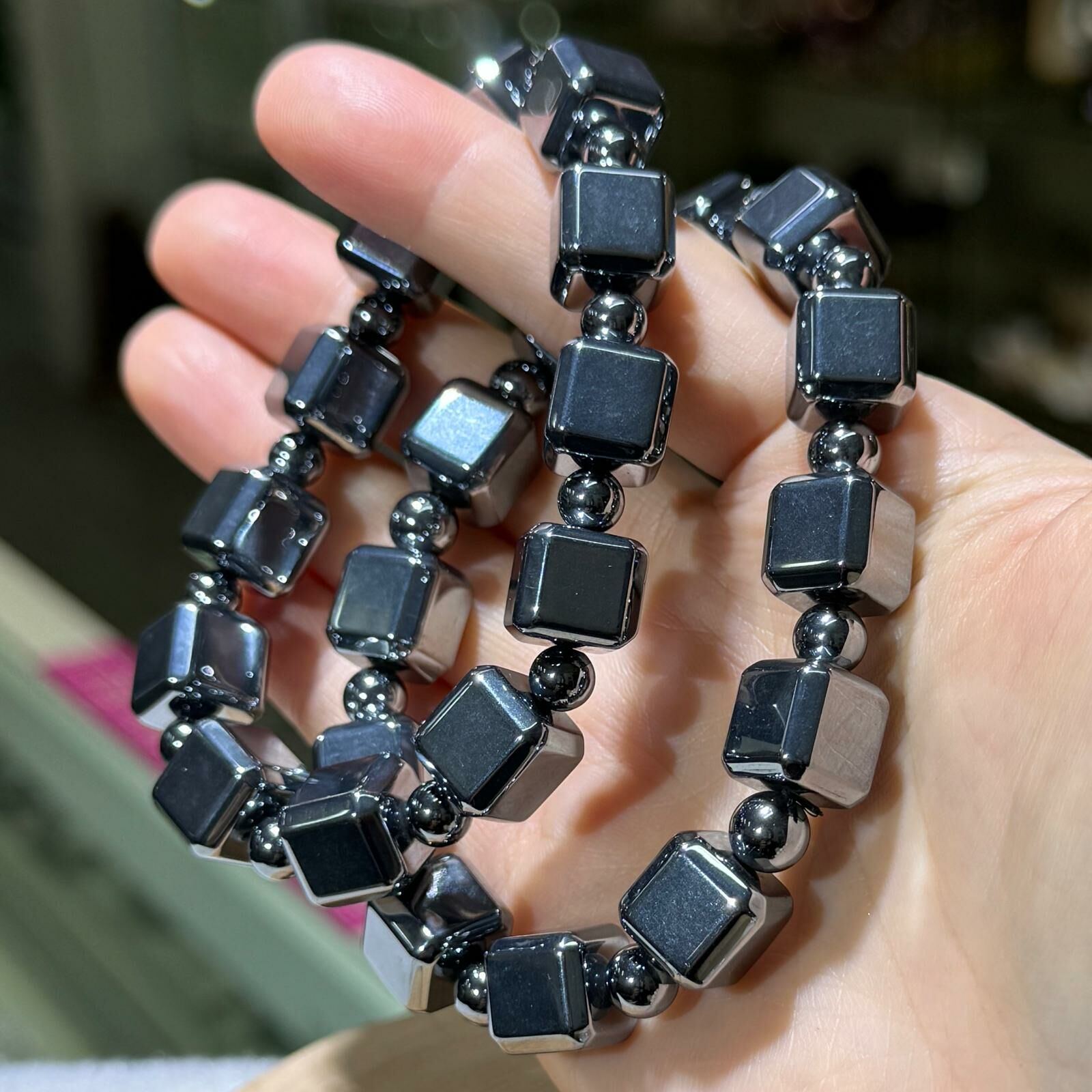 太赫茲魔方手串 10.5 mm +/-