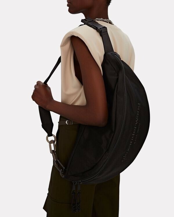 現貨5折 Alexander Wang 巨大款字體Logo尼龍鏈條腰包 Attica Gym Nylon Fanny Pack