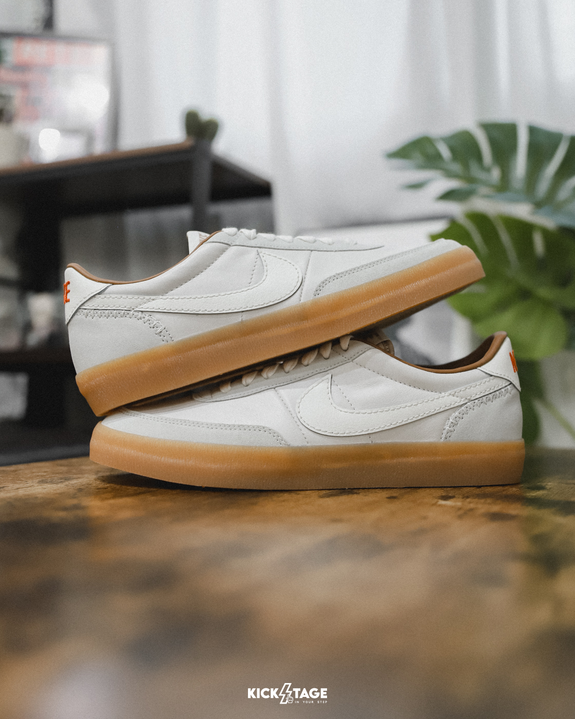 男鞋 NIKE KILLSHOT 2 LEATHER 白灰 焦糖底 復古 休閒鞋【HF5699-019】