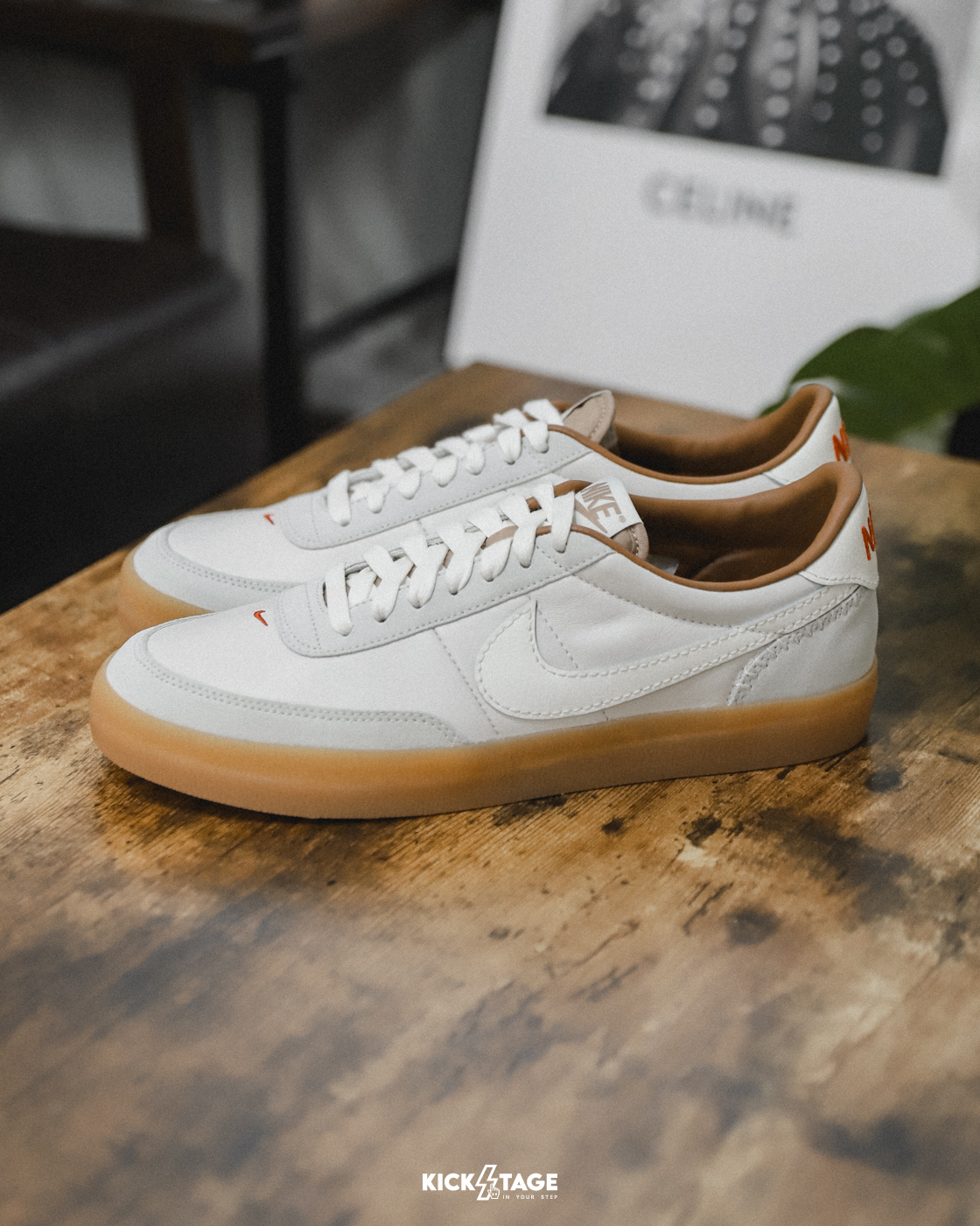 男鞋 NIKE KILLSHOT 2 LEATHER 白灰 焦糖底 復古 休閒鞋【HF5699-019】