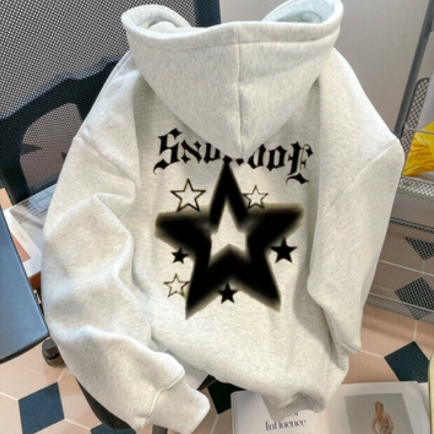 熱賣連帽衛衣【灰色】尺碼【M碼—2XL碼】【下單後請聯絡客服確認發貨尺碼】