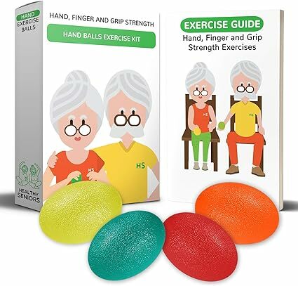 美國【Healthy Seniors】長者手部關節運動球(用具連教材)