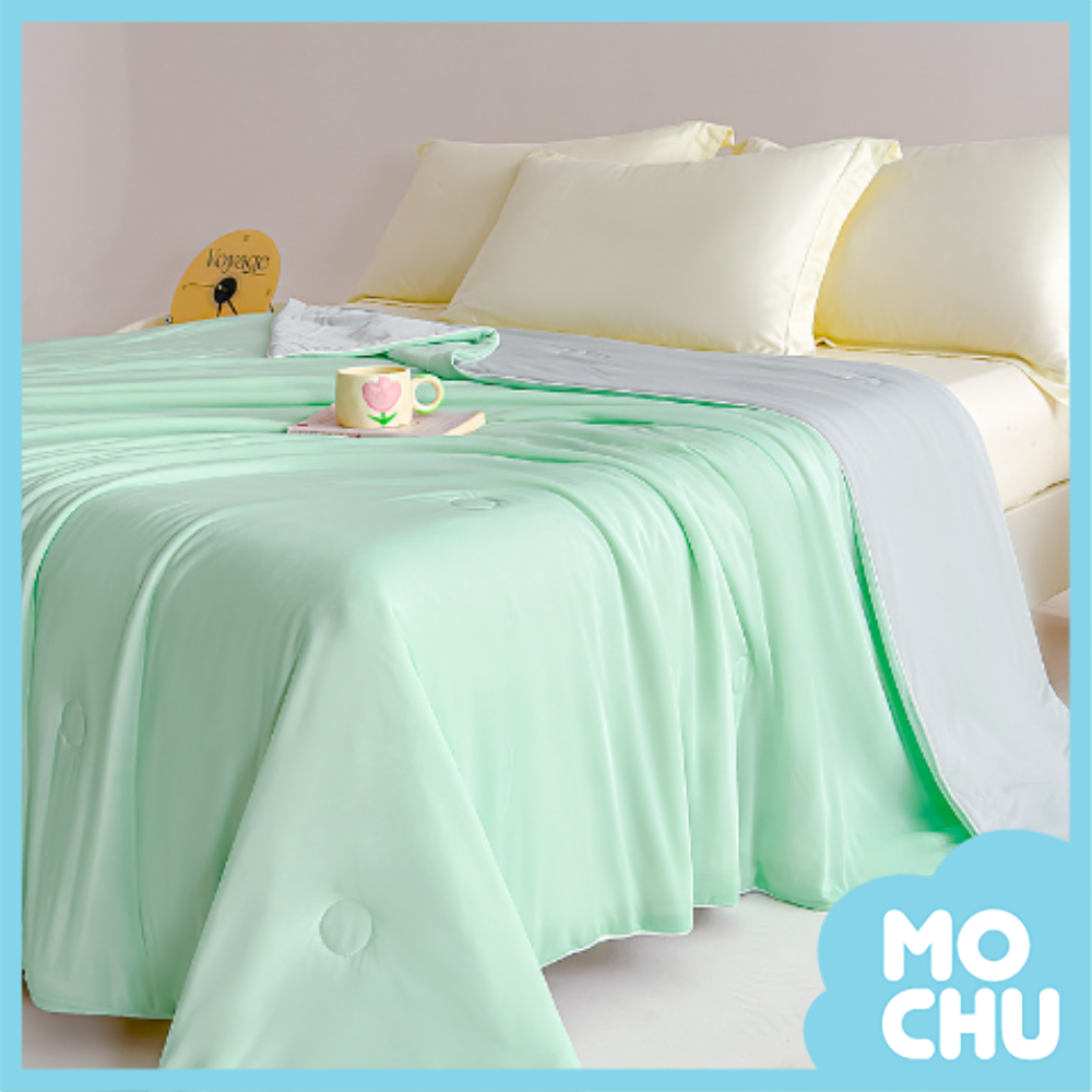 純色冰絲涼感被(六色)