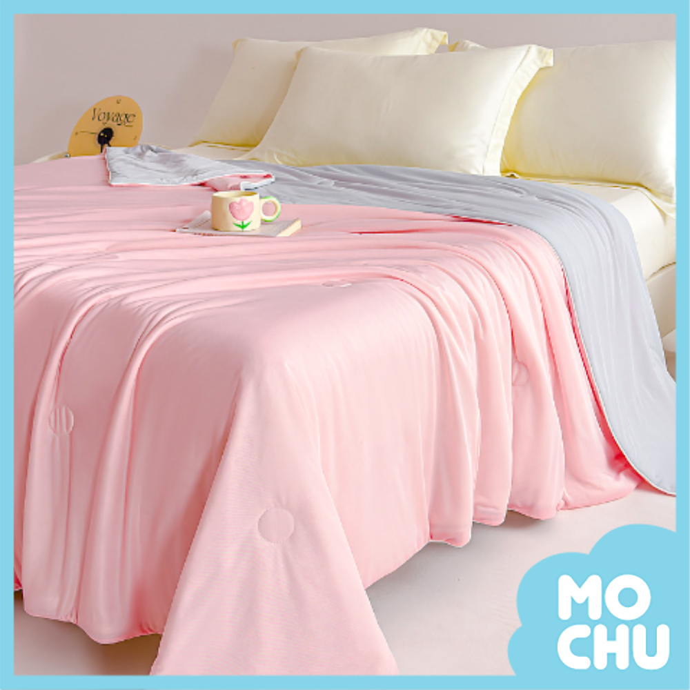純色冰絲涼感被(六色)