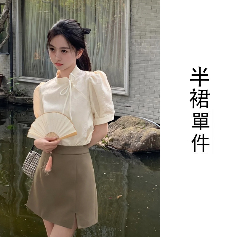 熱賣半裙【單件】（棕色 S碼-XXL碼）（下單後請聯絡客服確認發貨尺碼）