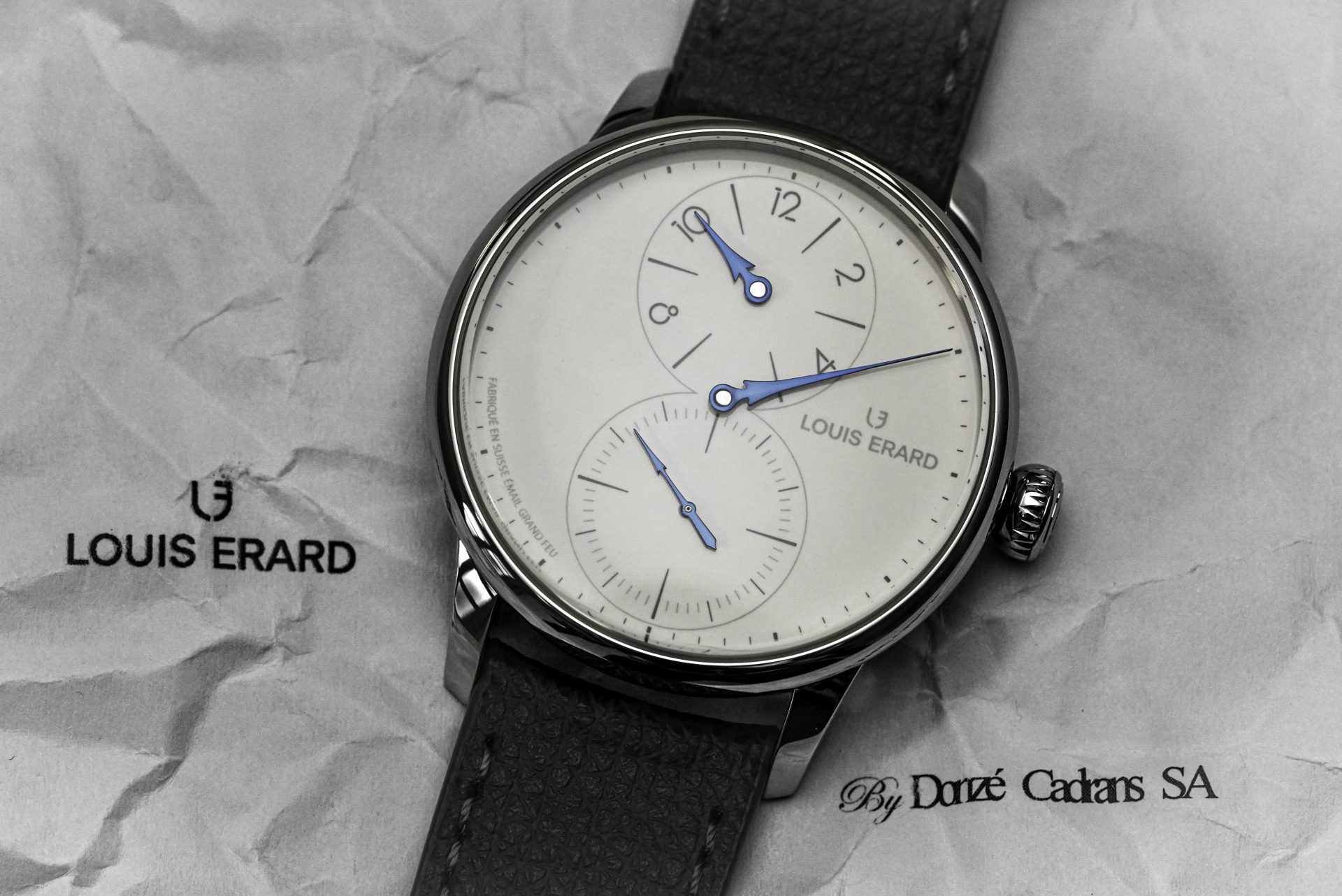 Le Régulateur Louis Erard Grand Feu Enamel