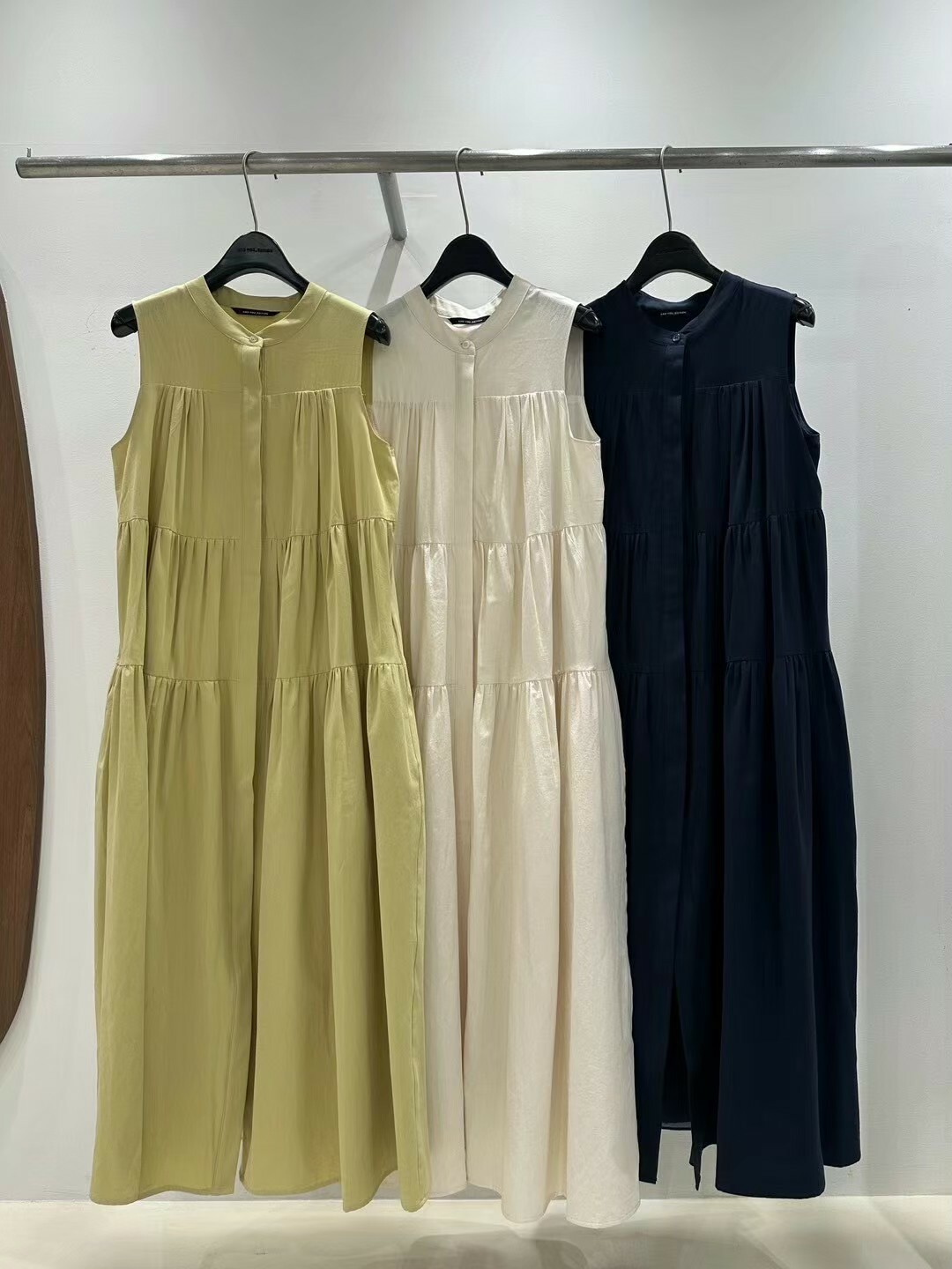 薄荷島戀人純棉質感洋裝