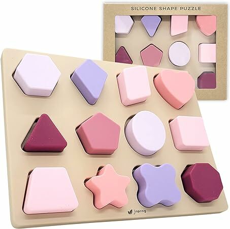 【健智遊戲】矽膠形狀拼圖