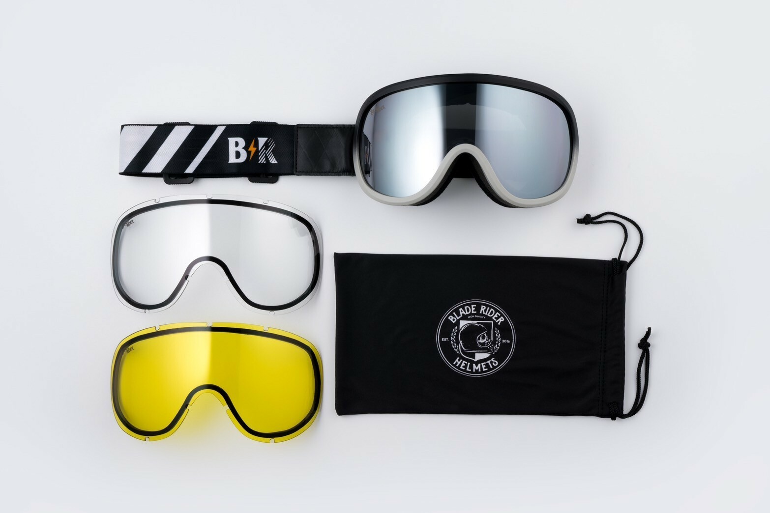 BLADE RIDER PIONEER GOGGLES 黑白雙色 復古 個性 風鏡