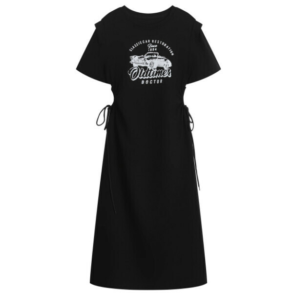 Hot selling hollow long dress (black) (size S-L) (contact customer service after placing the order to confirm the delivery size)