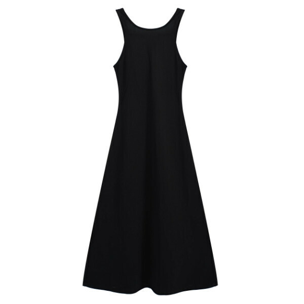 Hot selling backless sleeveless dress (black) (size S-L) (contact customer service after placing order to confirm delivery size)