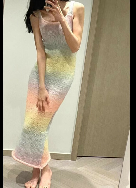 Hot selling slim fit hip-hugging suspender long skirt [picture color] size [S size - XL size] [please contact customer service to confirm the delivery size after placing the order]