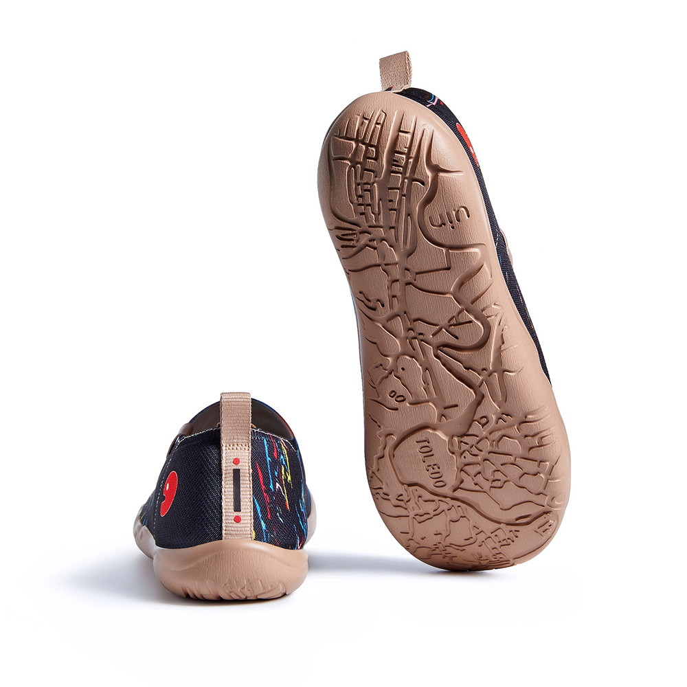 【 Uin 】西班牙原創設計 | 星空漣漪 男鞋 彩繪鞋 休閒鞋 懶人鞋