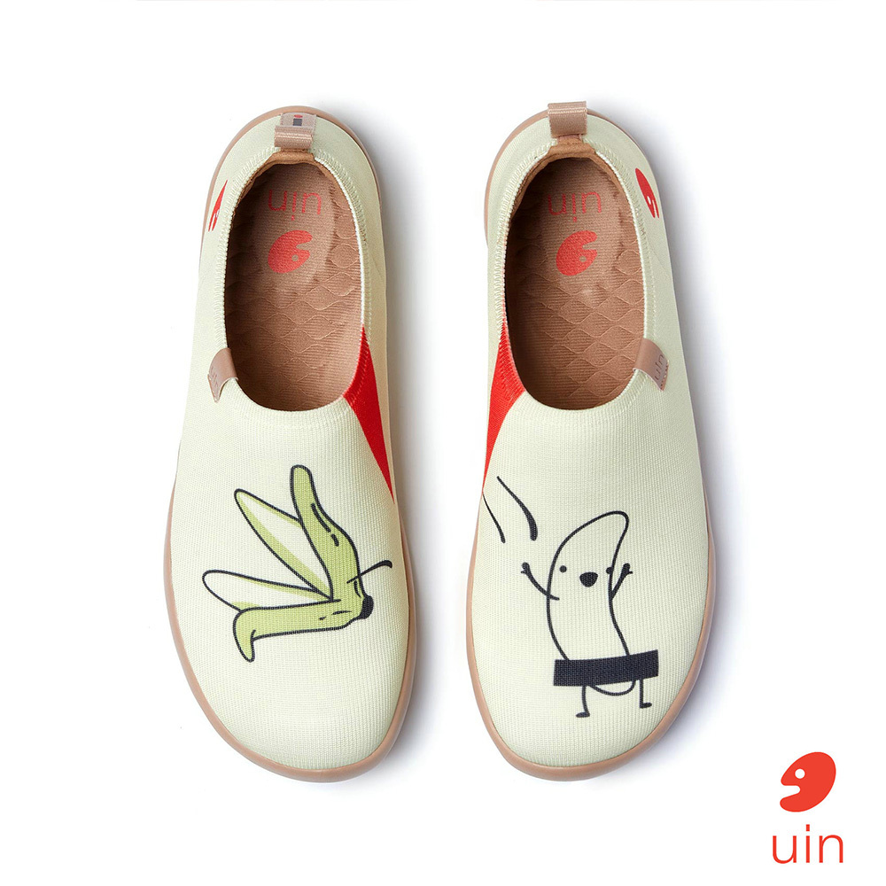 【 Uin 】西班牙原創設計 | 魅惑香蕉人 男鞋 彩繪鞋 休閒鞋 懶人鞋