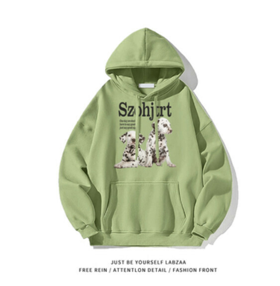 爆款連帽衛衣【M-3XL】【抹茶綠】(下單後聯絡客服確認發貨尺碼) 