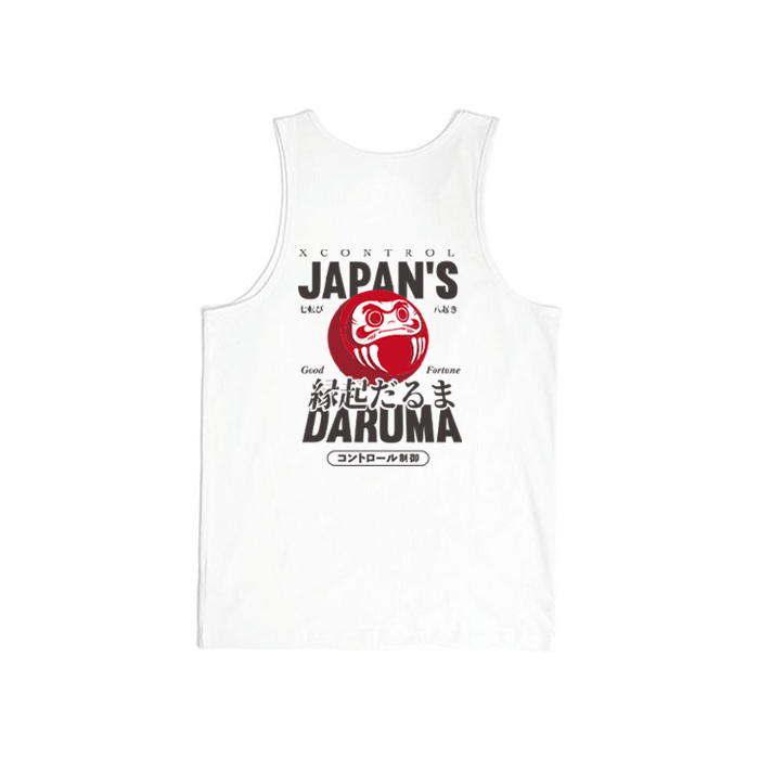 XCTRL 緣起物達摩背心-白