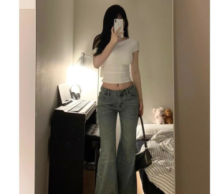 Hot selling one-shoulder silver button top [White] Sizes [S-XL] [Please contact customer service to confirm the delivery size after placing the order]